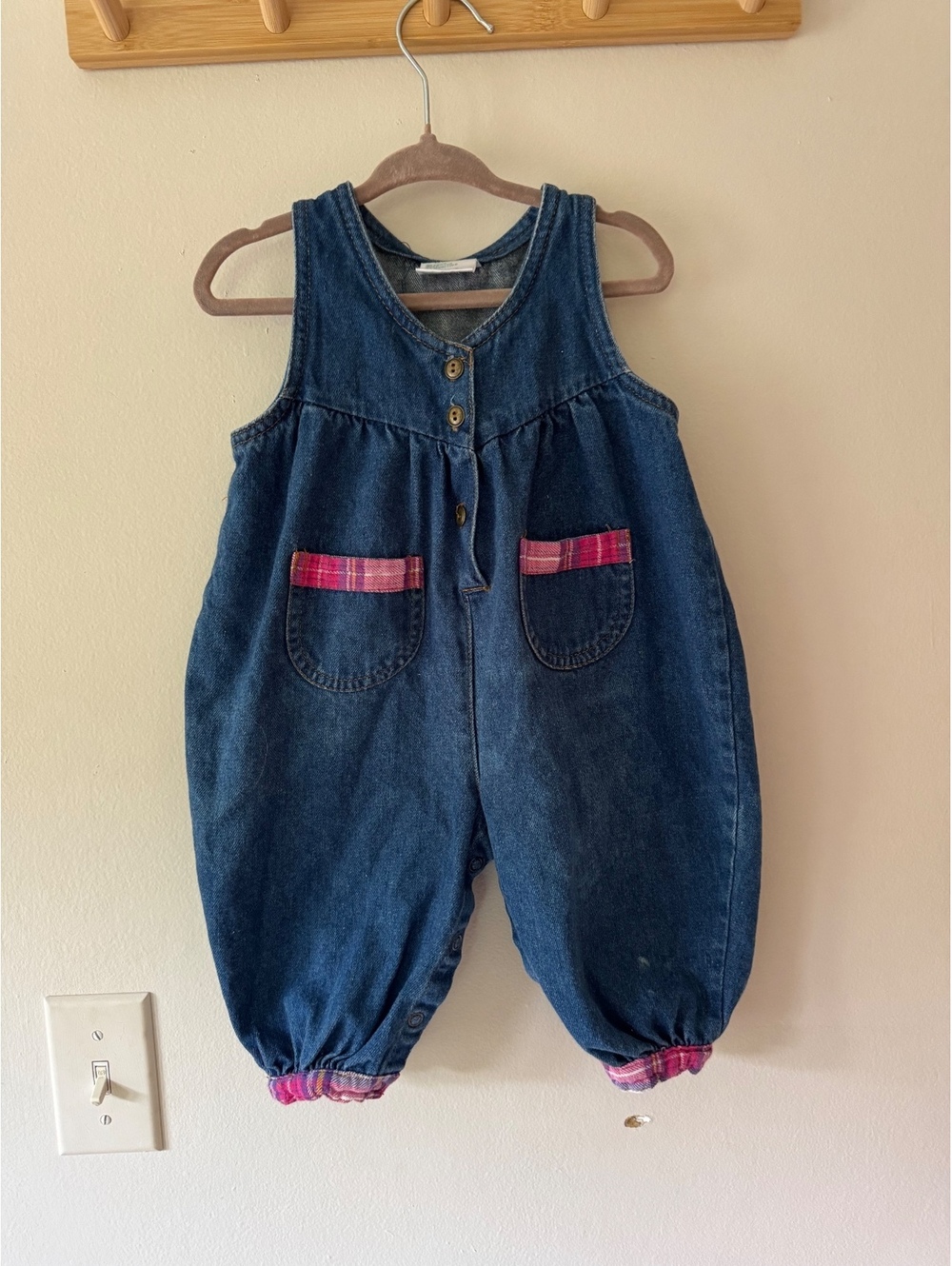Vintage Jean Jumpsuit 12 months